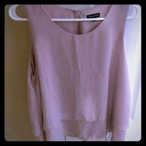 Pink shine star L shirt